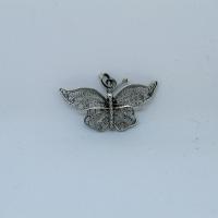 Сребърна висулка пеперуда PBR56